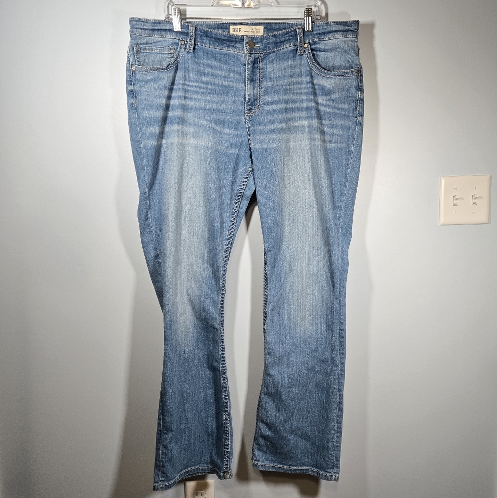 BKE Payton Universal‎ Fit Bootcut Jeans Size 38 Women’s Mid Rise Stretch Denim